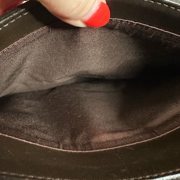 EUC Vintage Burberry leather & suede handbag - Picture 4 of 8